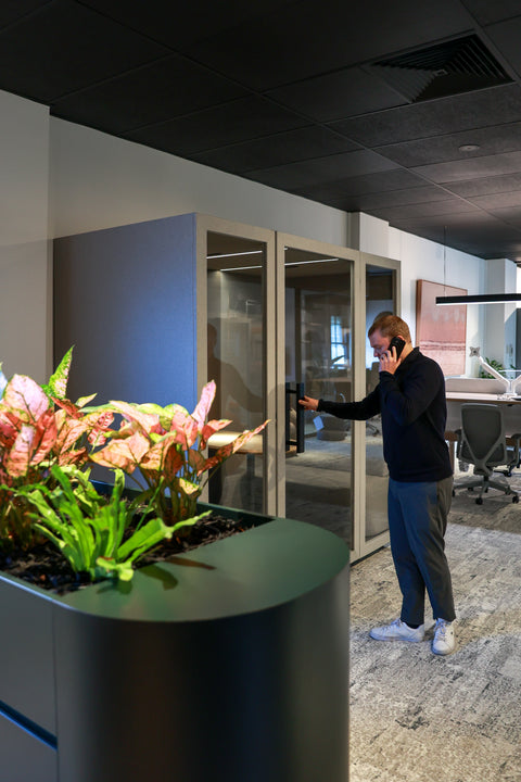 TUESDAY+ Acoustic Booth | Compact, Sustainable Focus Pod