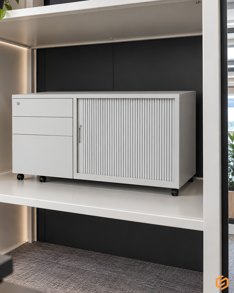 Trimline Mobile Caddy | Under Desk Storage Unit