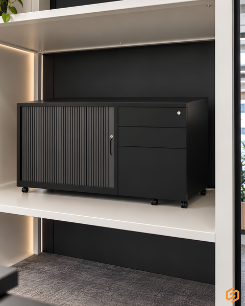 Trimline Mobile Caddy | Under Desk Storage Unit