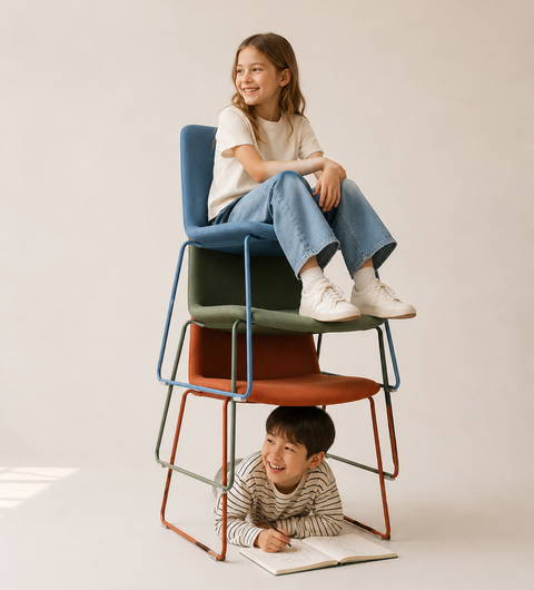 Vista Glide Stackable Training Chair