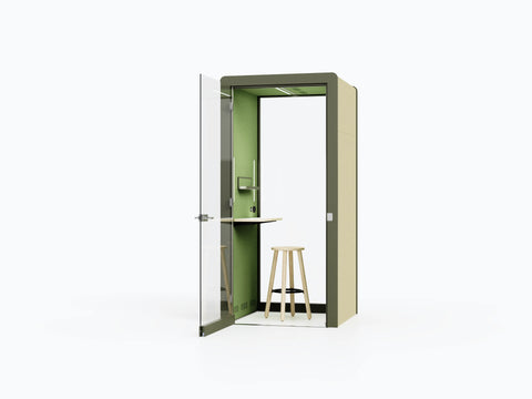 HIGHRISE 1212 Acoustic Office Pod | Compact High Performance Focus Pod for Adelaide Workplaces