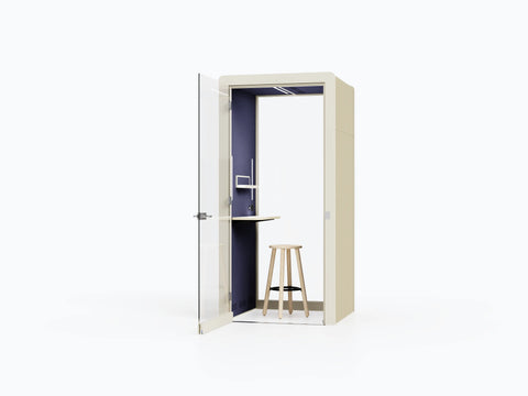 HIGHRISE 1212 Acoustic Office Pod | Compact High Performance Focus Pod for Adelaide Workplaces