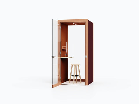 HIGHRISE 1212 Acoustic Office Pod | Compact High Performance Focus Pod for Adelaide Workplaces