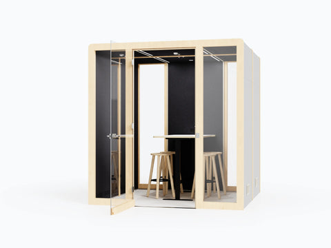 HIGHRISE 2424 | Four Person Meeting Space Acoustic Meeting Pod