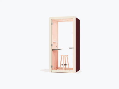 HIGHRISE 1212 Acoustic Office Pod | Compact High Performance Focus Pod for Adelaide Workplaces