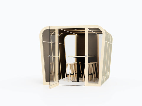 RETREAT 2.3 Six Person Acoustic Meeting Pod