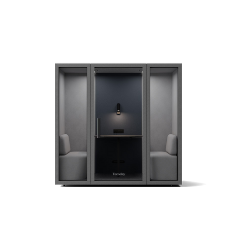 TUESDAY+ Acoustic Booth | Compact, Sustainable Focus Pod