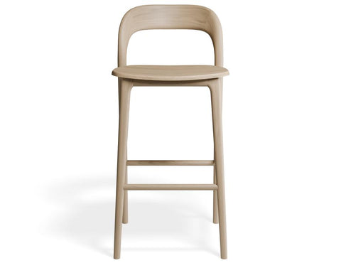 Mia Timber Stool | Natural Ash Bar Stool for Adelaide Offices, Cafes and Education Spaces