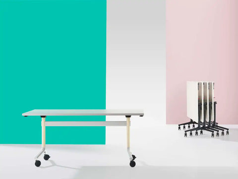 Okidoki Rectangle Folding Table Base | Flexible Folding Tables for Adelaide Training Rooms and Multi-Use Spaces