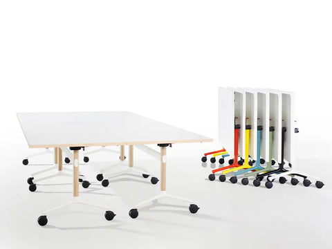 Okidoki Rectangle Folding Table Base | Flexible Folding Tables for Adelaide Training Rooms and Multi-Use Spaces
