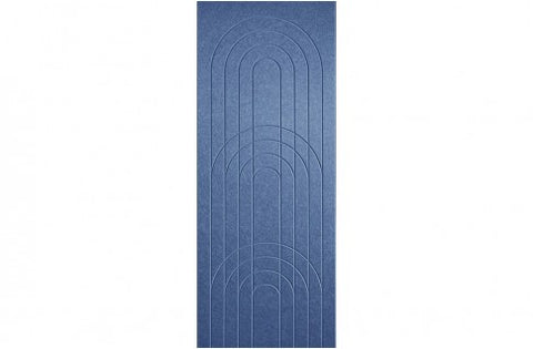 A sample of ECHOPANEL Empire Wall Panels showing a detailed pattern with arches and vertical linework in coronet color.