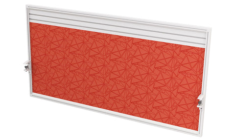 Cube 30 Screen System in red color