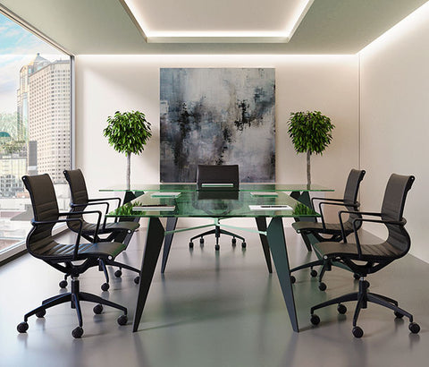 Buro Diablo Executive Chair in a office setup
