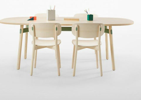 Okidoki table and chair setup