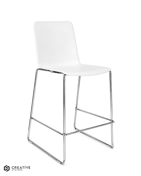 Echo Stool | Stackable Bar Height Seating