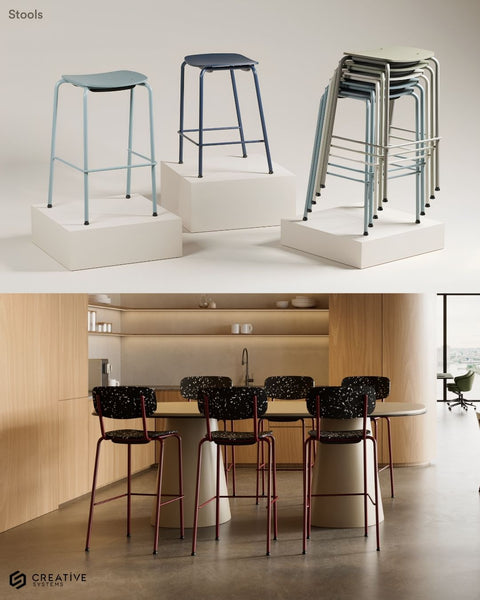 Easypeasy Stool | Configurable Seating