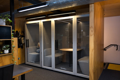 TUESDAY Acoustic Booth | Compact, Affordable Soundproof Pod for Adelaide Offices