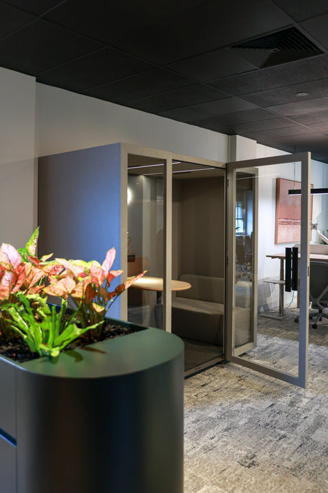 TUESDAY+ Acoustic Booth | Compact, Sustainable Focus Pod