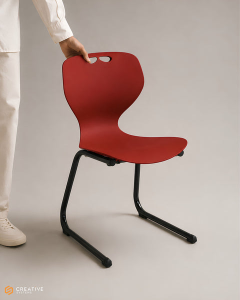 Roswell Chair | Reverse Cantilever Base