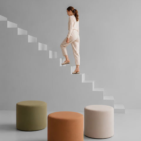 Round Ottoman | Breakout Seating