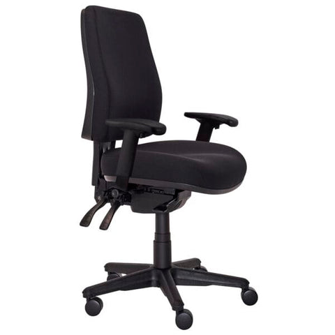 Buro Roma High Back | 3 Lever Task Chair with Seat Slide