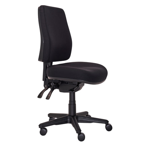 Buro Roma High Back | 3 Lever Task Chair with Seat Slide