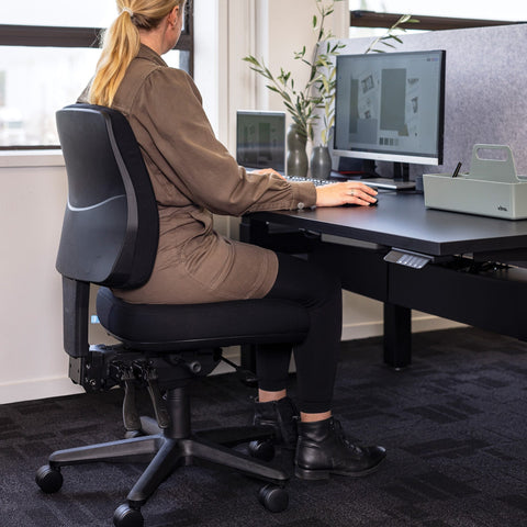 Buro Roma Mid Back | 3 Lever Task Chair with Seat Slide