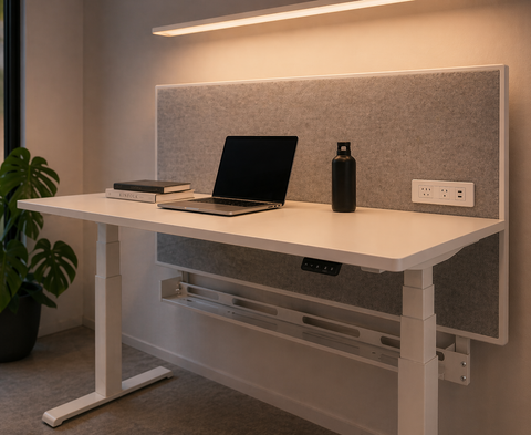 Freedom Single Height Adjustable Workstation – Sit Stand Desk