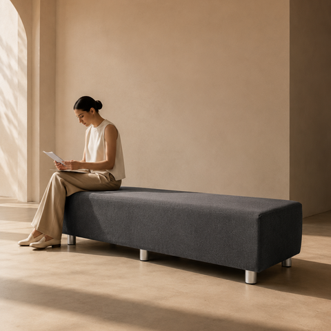 Laygo Straight Ottoman | Modular Seating