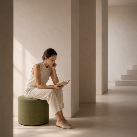 Round Ottoman | Breakout Seating