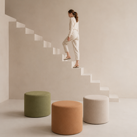 Round Ottoman | Breakout Seating