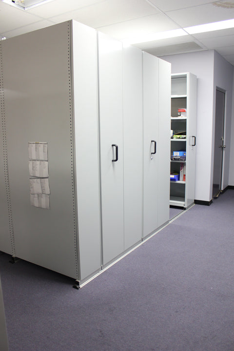 Ezi-Slide Aisle Saver Compactus Storage Systems