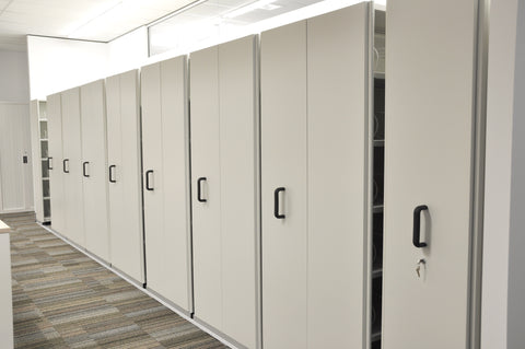 Ezi-Slide Aisle Saver Compactus Storage Systems