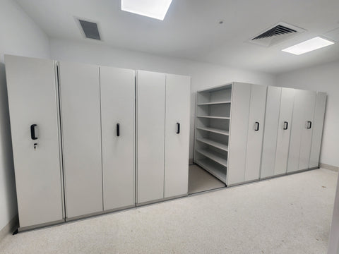 Ezi-Slide Aisle Saver Compactus Storage Systems