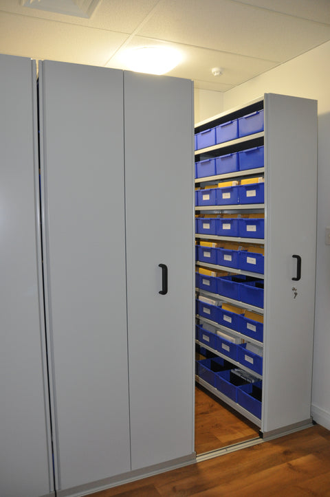 Ezi-Slide Aisle Saver Compactus Storage Systems