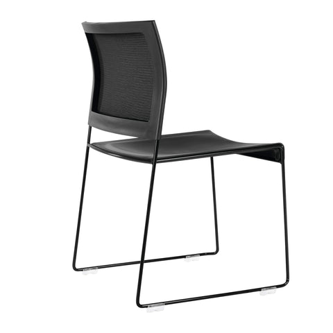 Maxim Mesh Back Sled Chair