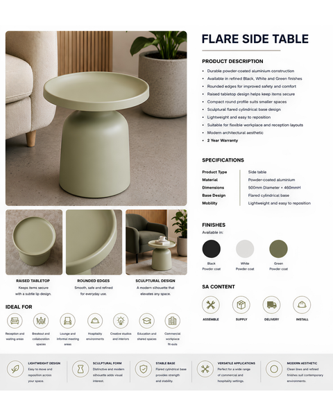 Flare Side Table