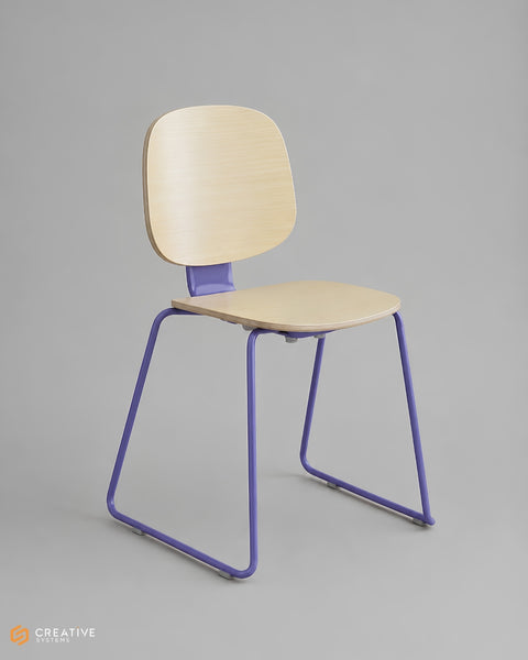 Loop Sled Metal Chair | Sled Base Seating