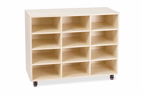 Melamine Tote Storage Trolley