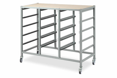 Mobile Tote Storage Trolley Frame