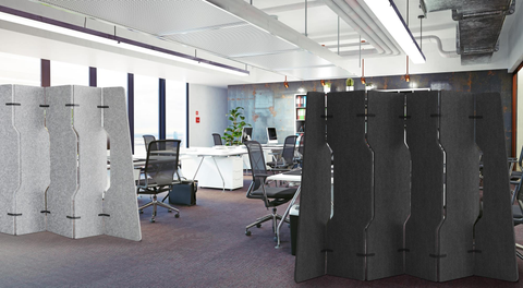 Acoustic Space Dividers