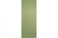 A sample of ECHOPANEL Empire Wall Panels showing a detailed pattern with arches and vertical linework in pistachio color.