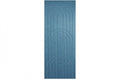 A sample of ECHOPANEL Empire Wall Panels showing a detailed pattern with arches and vertical linework in pacific blue color.