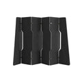ECHOPANEL room divider in charcoal color, composed of 6 foldable panels.