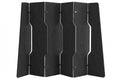 ECHOPANEL room divider in charcoal color, composed of 6 foldable panels.