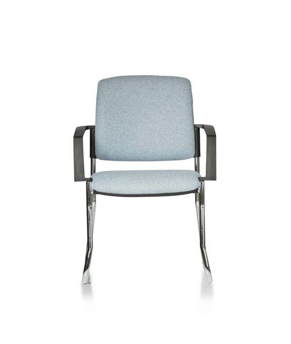 Titan II Sled Base Chair with Arms
