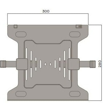 Vader Laptop Tray Dimensions
