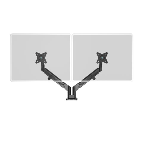 Vader Dual Monitor Arm with empty VESA plate for monitor attachment