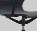Buro Diablo Executive Chair with PU upholstery, adjustable height, close up